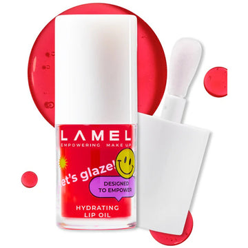 Lamel - Hydrating Lip Oil LET`S GLAZE - 403 Sweet Cherry